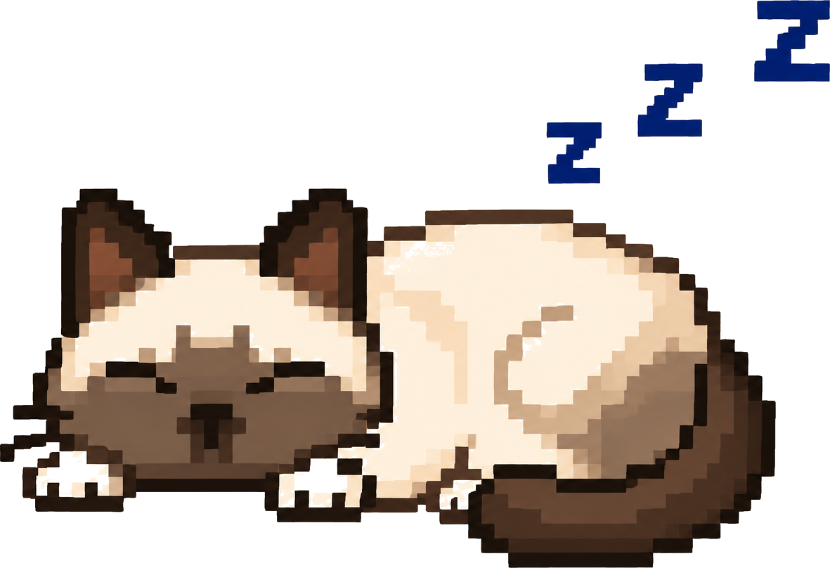 Sleeping cat